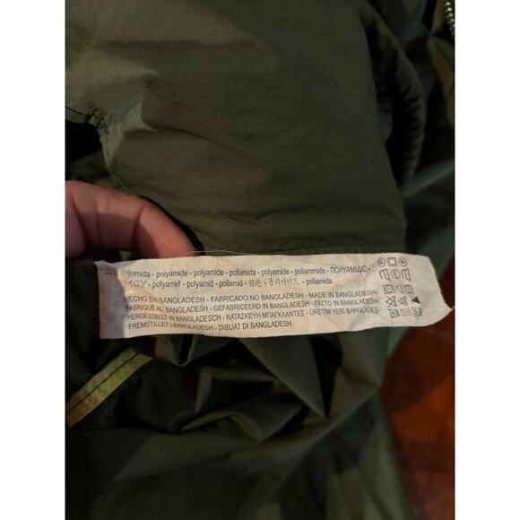 Bershka NA-KD green utility jacket women's hooded sz M NWOT - Picture 12 of 12